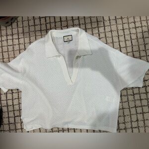 Tuckernuck Ivory Textured Sweater